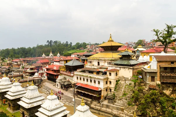 Pashupatinath-templet i Nepal — Stockfoto