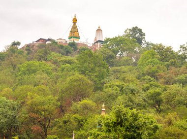 Swayambhunath Stupa, Katmandu görünümünü