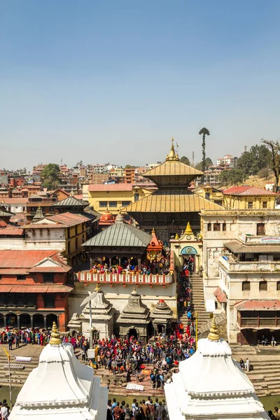 Mahashivaratri Festival, Pashupatinath Temple, Káthmándú — Stock fotografie