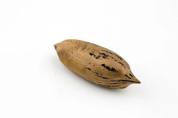 Pecan nuts on white background — Stock Photo, Image