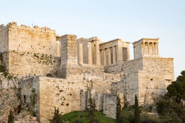 Atina, Yunanistan 'da Akropolis' te partenon