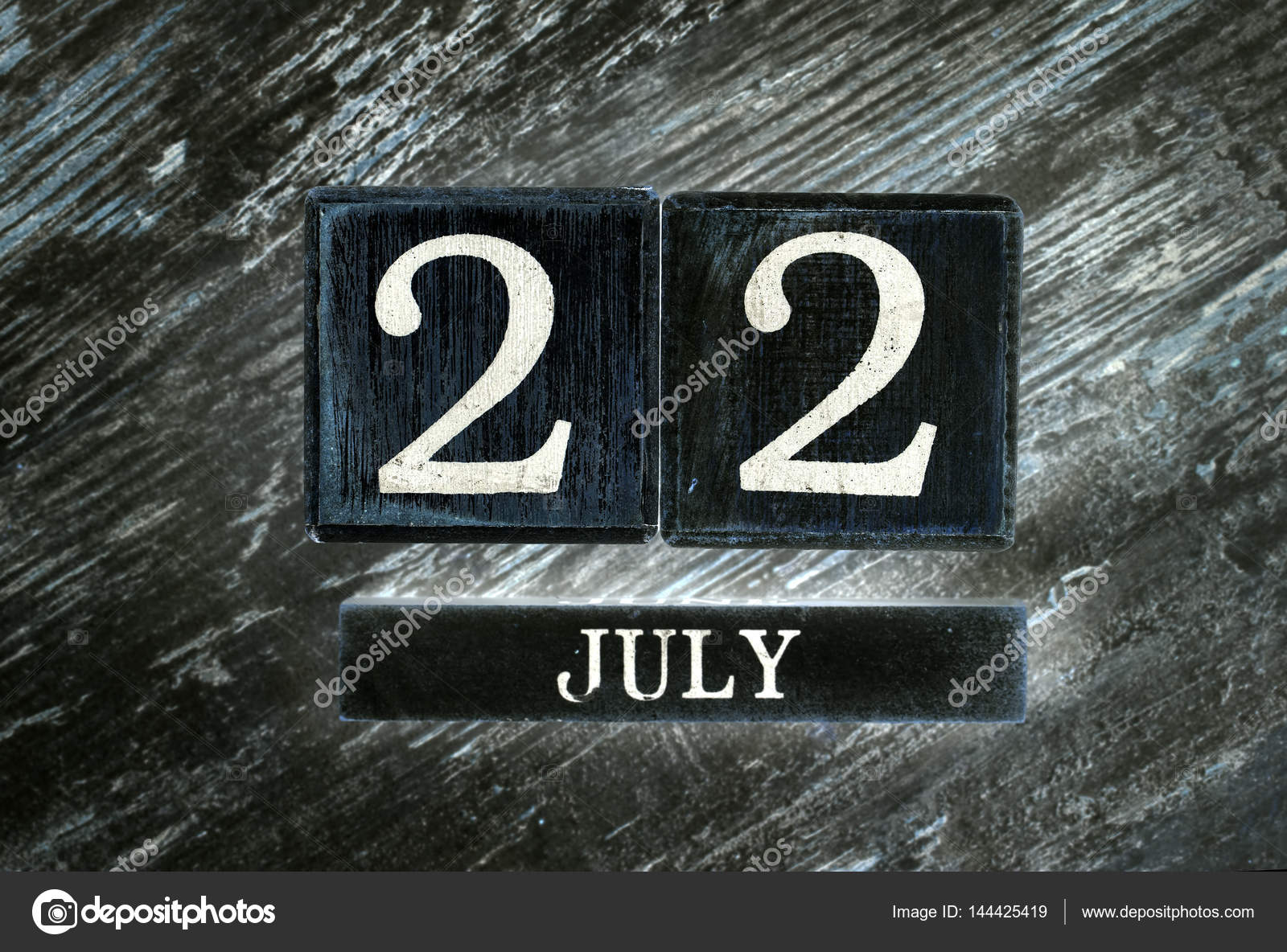 July 22th Calendar — Stock Photo © EsinDeniz #144425419