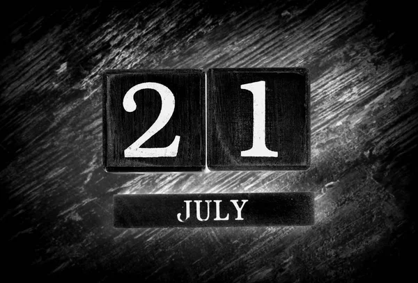 Calendario 21 de julio —  Fotos de Stock