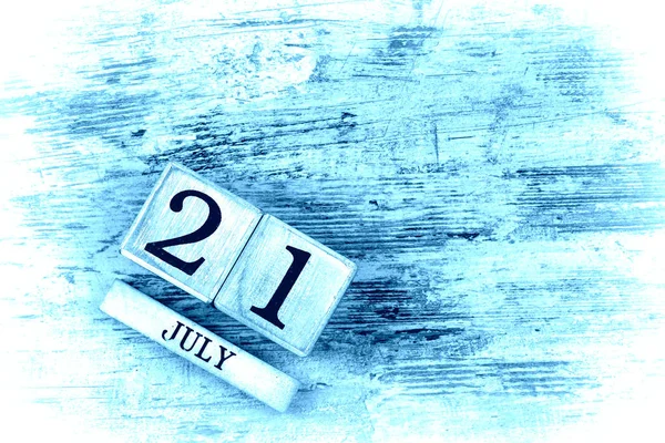 21 juli kalender — Stockfoto