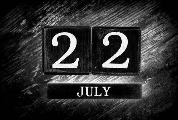 22 juillet Calendrier — Photo