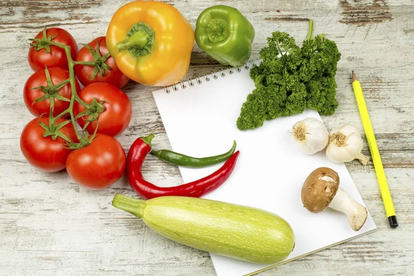 Las Verduras Mezcladas — Foto de Stock