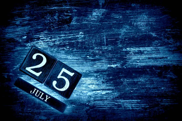 25 de julio Calendario — Foto de Stock