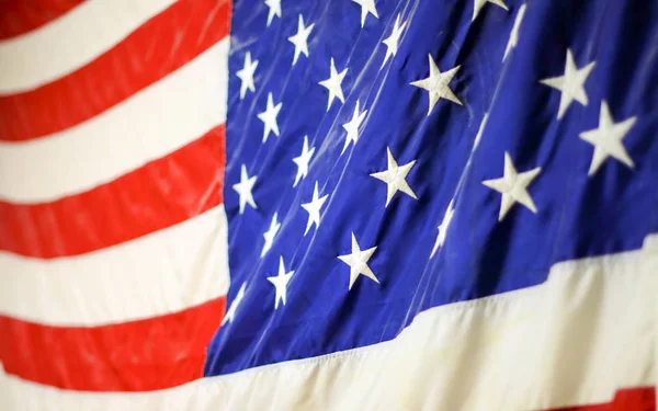 american flag image, close up view