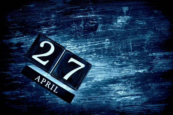 27 april kalender — Stockfoto