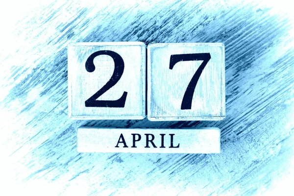 27 апреля Календарь — стоковое фото