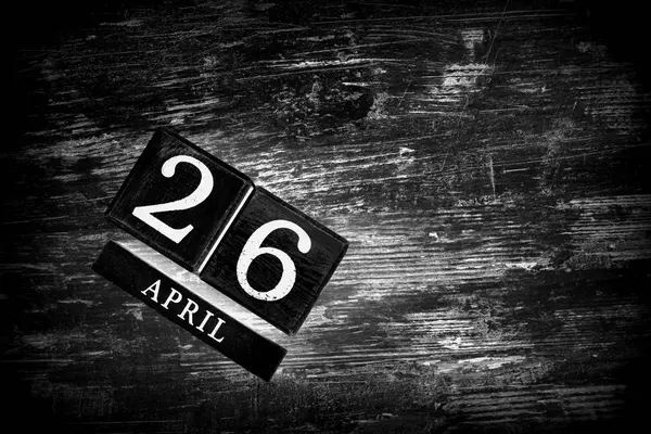 26 april agenda — Stockfoto