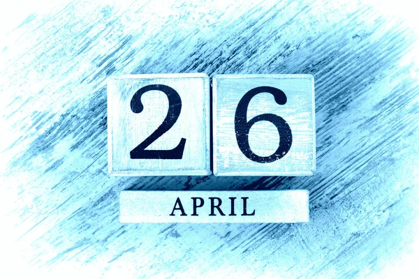 26 de abril Calendario —  Fotos de Stock