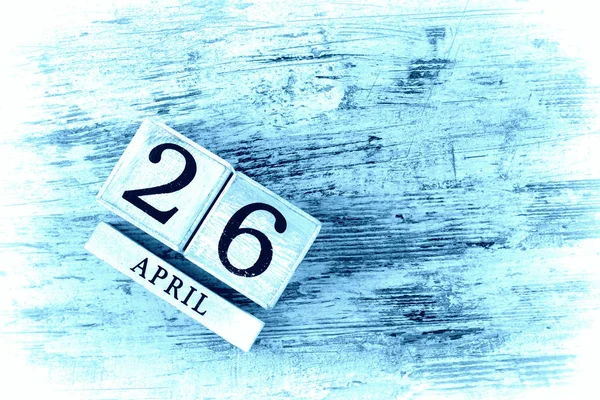 26 апреля Календарь — стоковое фото