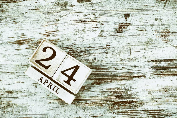 4 月 24 日カレンダー — ストック写真