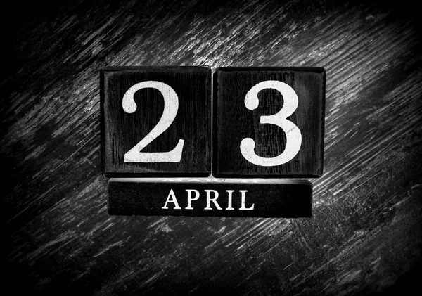 23 de abril Calendario —  Fotos de Stock