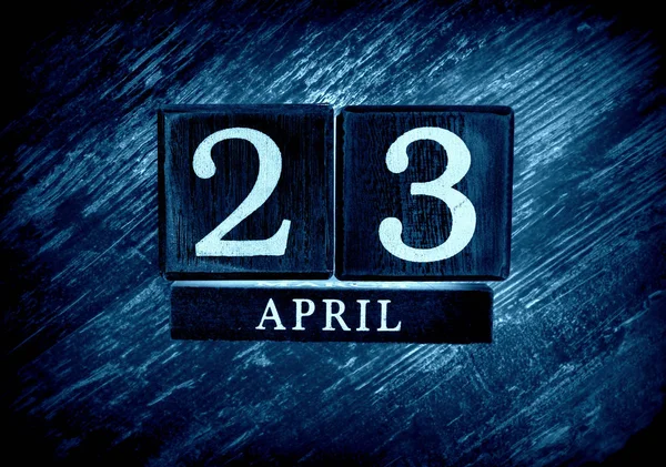 23 de abril Calendario — Foto de Stock
