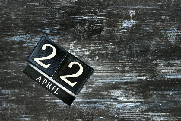 22 de abril Calendario — Foto de Stock