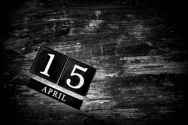 15 april agenda — Stockfoto