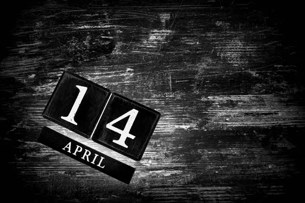 14 aprile Calendario — Foto Stock