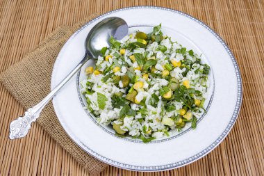 Vegetable rice pilaf; chinese rice