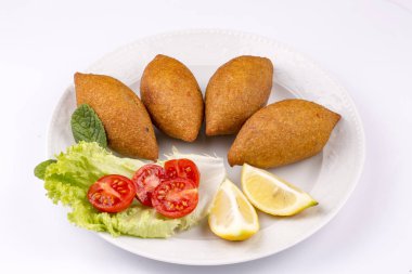 Türk özel gıdası icli kofte ve oruk, yerli Türk gıdaları. Hatay oruk kofte.