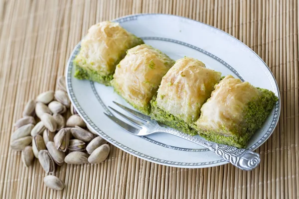 Traditionelle Türkische Desserts Baklava — Stockfoto