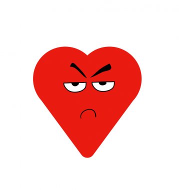 Çizim eğlenceli bir kalp figürü