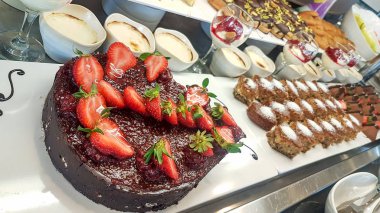 Türk tatlı lezzetli menüsü