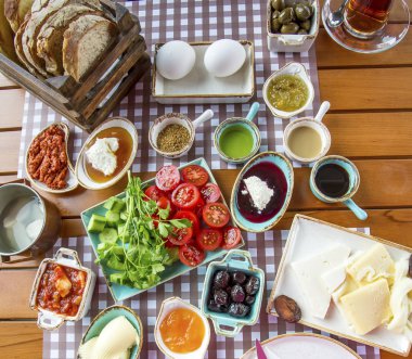 delicious assortment of food on the table
