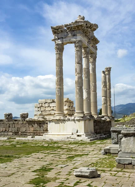 Viajes Turquía Izmir Pérgamo Antiguo Paisaje Ciudad —  Fotos de Stock