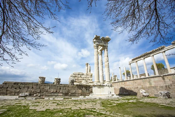 Reizen Turkije Izmir Pergamon Oude Stad Landschap — Stockfoto