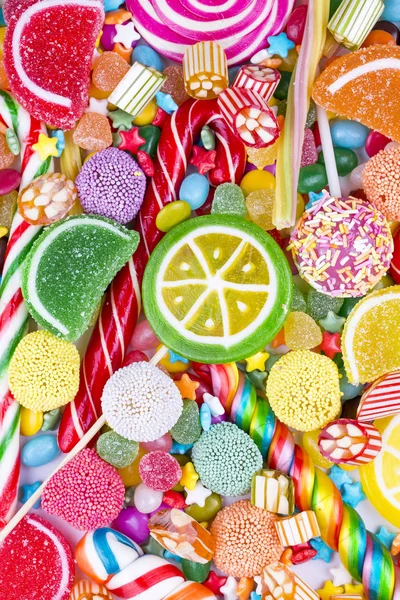 Doces Coloridos Sobremesas — Fotografia de Stock