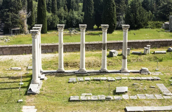 Kos Adası Yunanistan Asklepion Antik Kenti — Stok fotoğraf