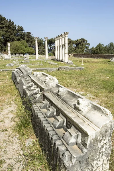 Αρχαία Ερείπια Στην Παλιά Πόλη — Φωτογραφία Αρχείου