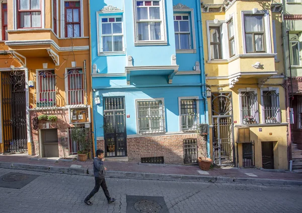 Street View City European City — Stock Photo, Image