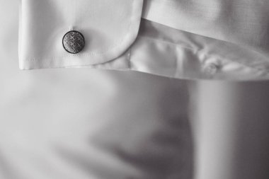 gömlek düğmesinin yakın çekim