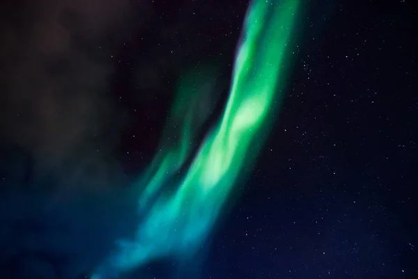Polarne zorze w Norwegii — Zdjęcie stockowe