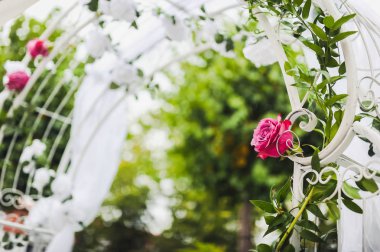 Düğün süslemeleri töreni için