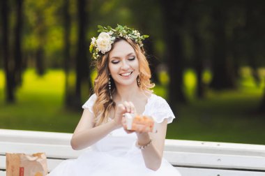 güzel gelin portresi