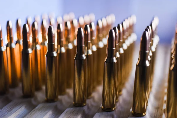 Metalen kogels cartridge — Stockfoto