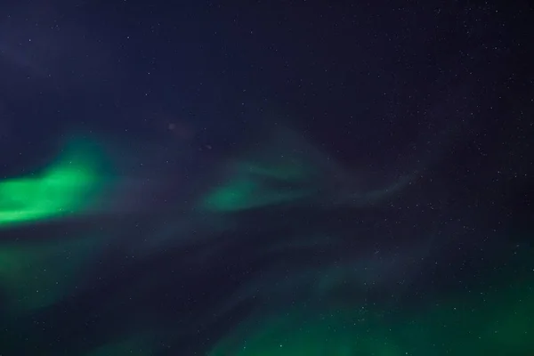 Les Aurores Boréales Aurores Boréales Ciel Étoilé Norvège Svalbard Longyearbyen — Photo