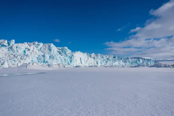 Paisaje Noruego Naturaleza Del Glaciar Montaña Spitsbergen Longyearbyen Svalbard Ártico —  Fotos de Stock