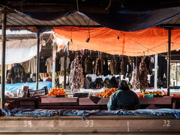 Tiflis Georgien Dezember 2019 Churchkhela Traditionelle Leckerei Auf Dem Markt — Stockfoto