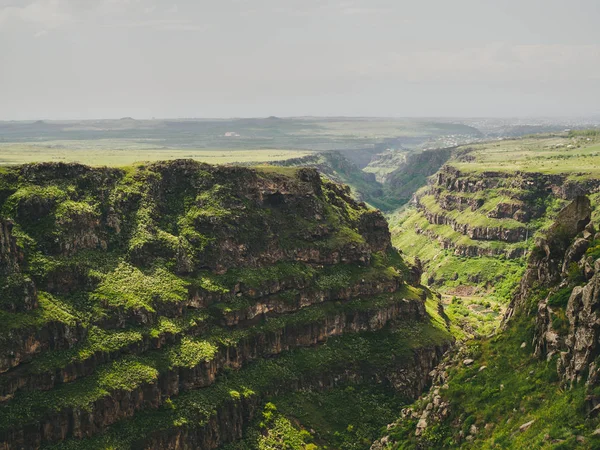 Гарний Каньйон Закритий Каньйон Річки Касаш Сагмосаванкському Монастирі Вірменія — стокове фото