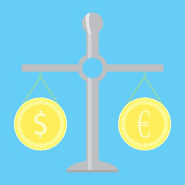 Madeni para dolar veya euro