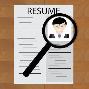 özgeçmiş ve Büyüteç camı