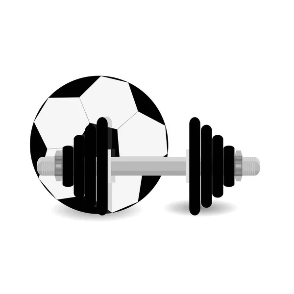 Soccer training vector — Stock Vector