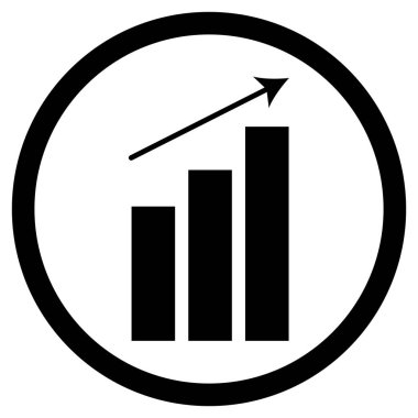 grafiği yukarı simgesi