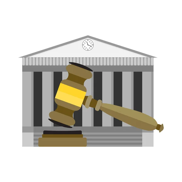 Mahkeme kararı yasal — Stok Vektör