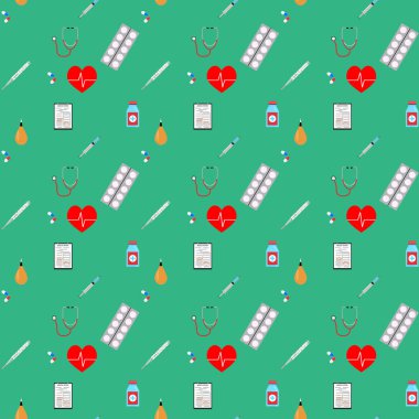 Sağlık ve ilaç seamless modeli